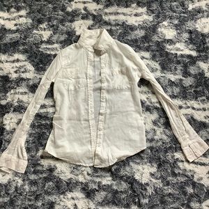 Mossimo White Long Sleeve Button up *MOVING SALE*